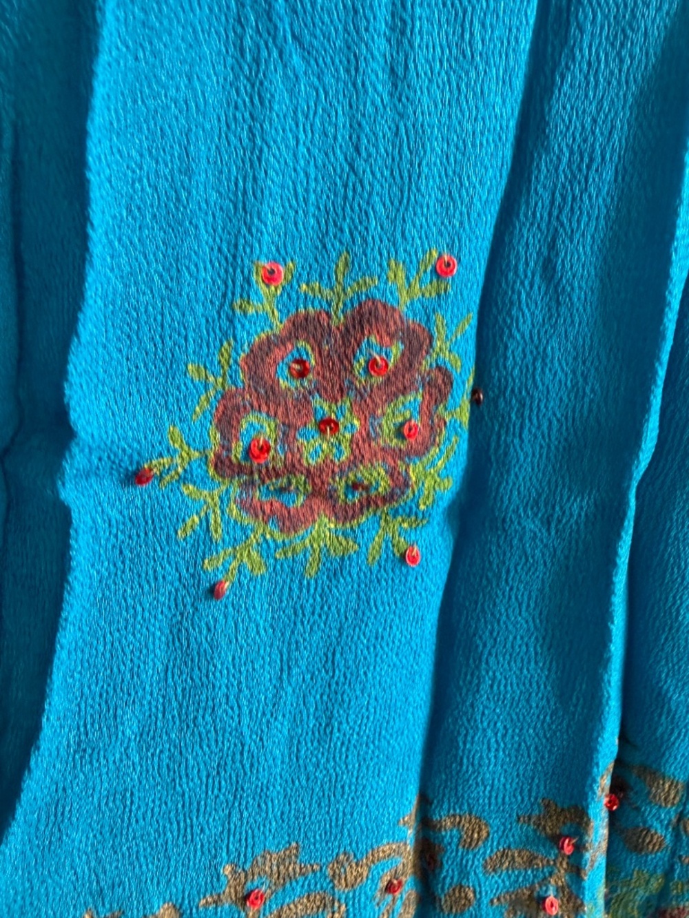 Handmade Indian Skirt  | size M/L - Picture 5 of 7